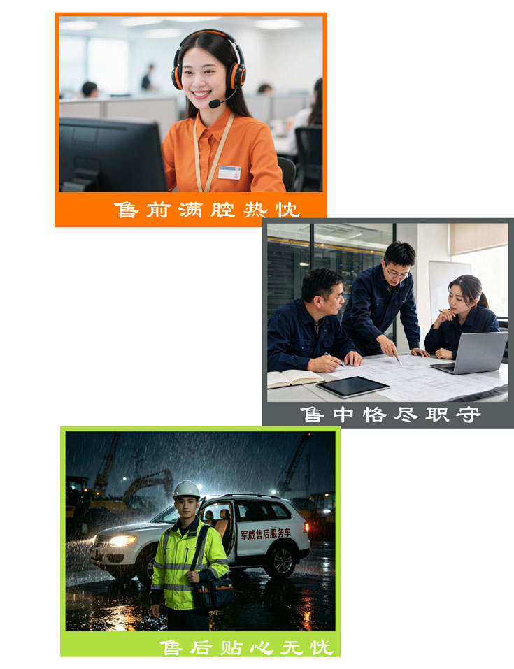售前 · 售中 · 售后服务